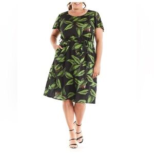 Estelle HIDDEN LEOPARD DRESS